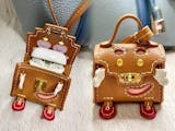 POPSEWING KL Doll Genuine Leather Bag Charms for Handbags, Purse Charms Making Kit, Cute Doll Charms DIY Kits for Girls, Designer Bag Charms with Sewi