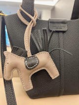 POPSEWING Rodeo Horse Bag Charm DIY Kit | Inspired Luxury Horse Keychain DIY Kit Black