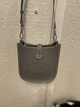 Evelyne Bag DIY Leather Kit - Mini Crossbody Bag Pink Grey