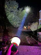 Solar Outdoor Light Camping Lantern Battery Powered LED Portable Flashlight  RGB Lapm Waterproof for Camp, Tents, 1500LM,7200mAh