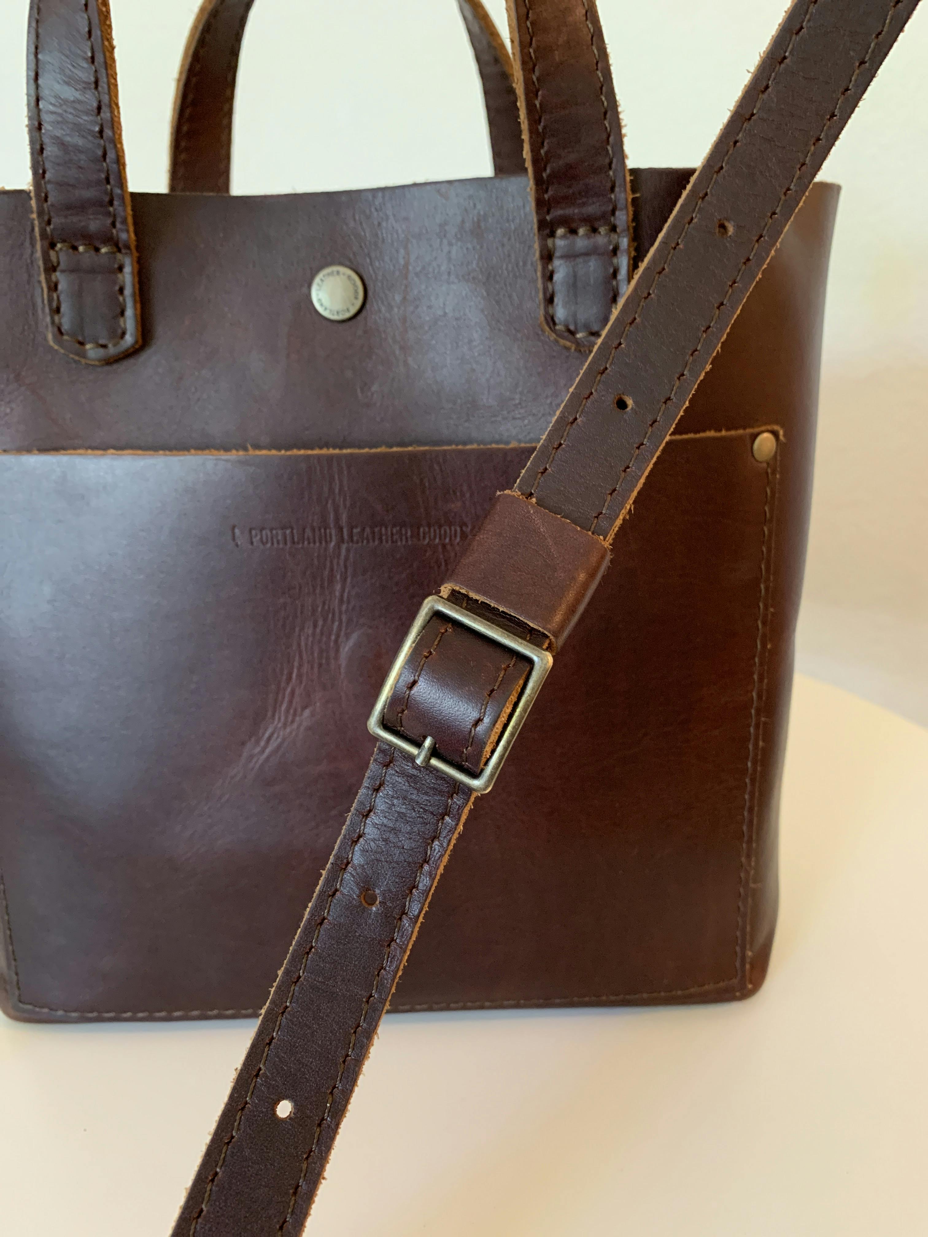 portland leather goods mini crossbody