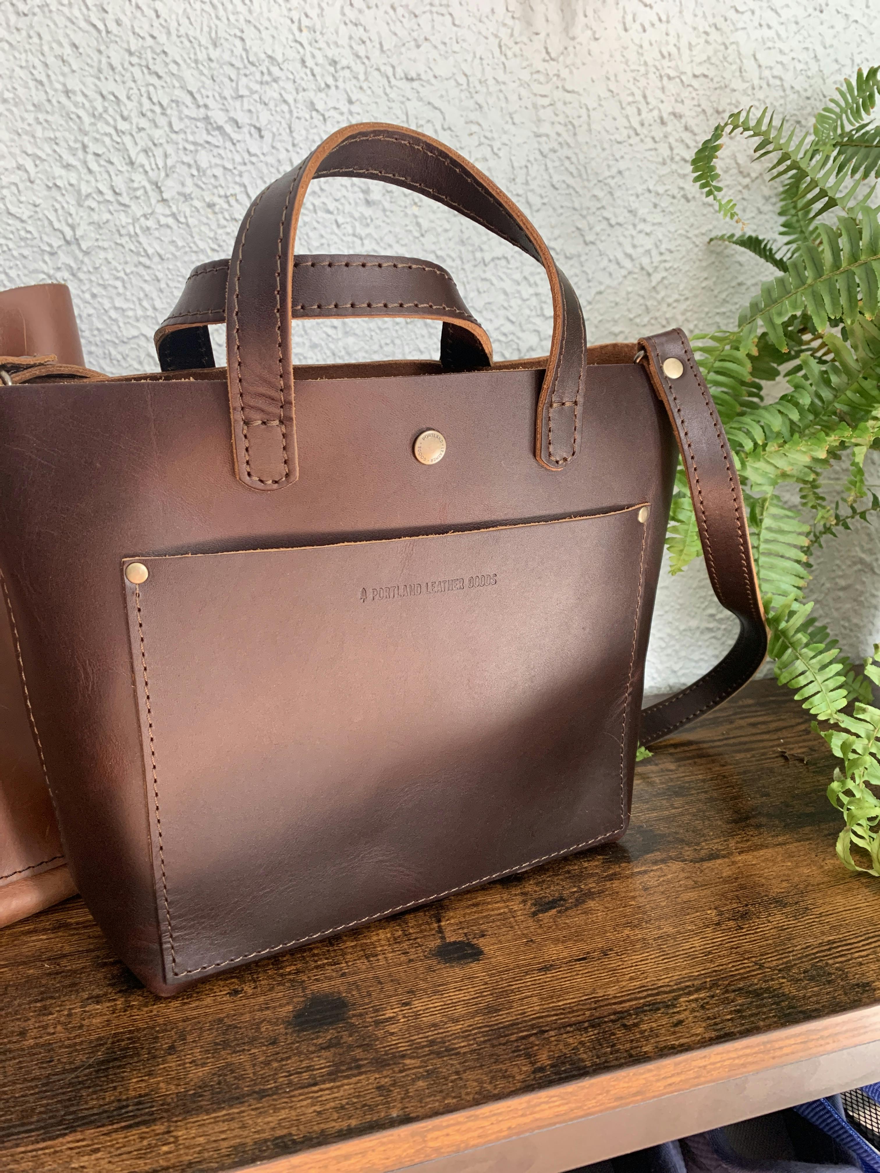 Mini Crossbody Tote Portland Leather Goods