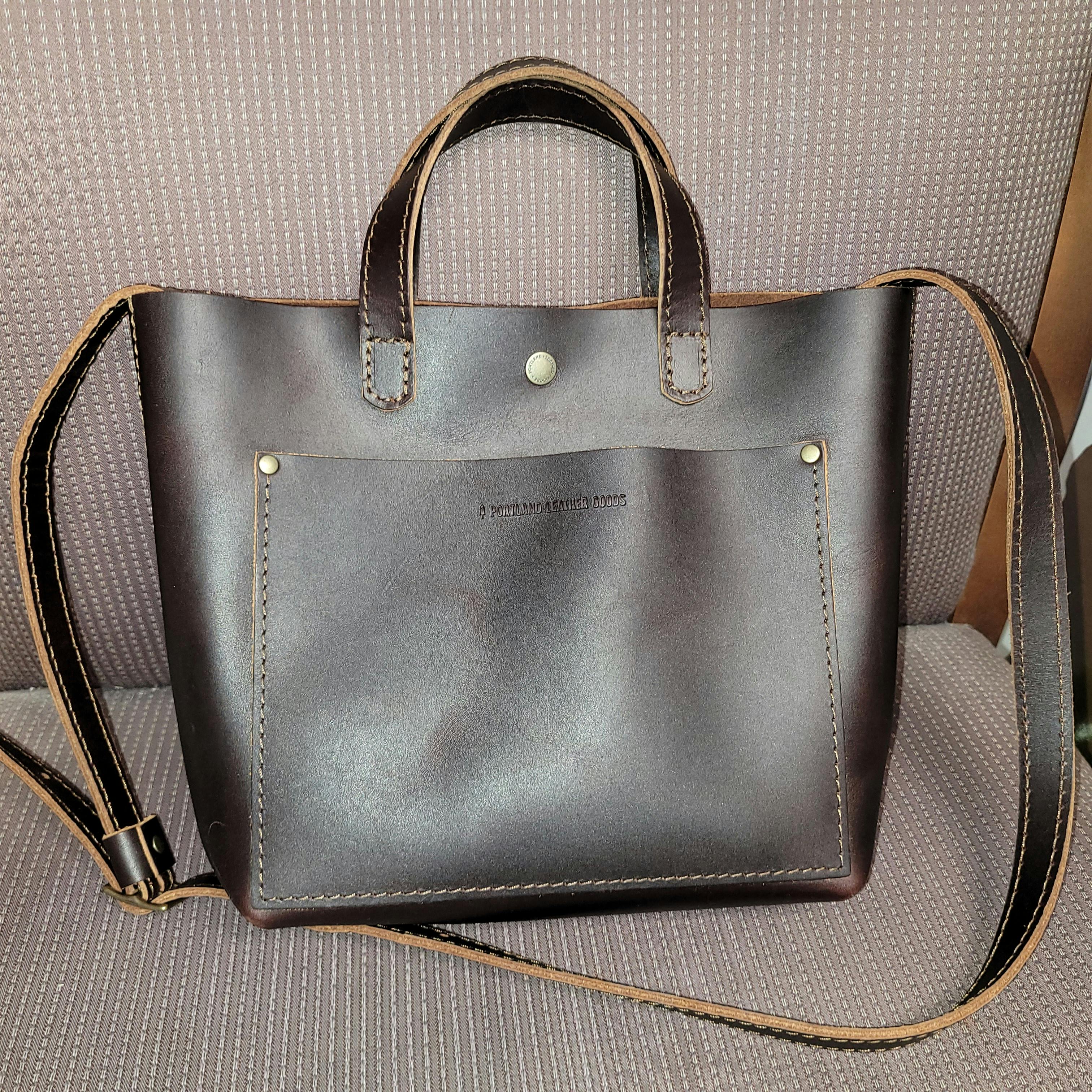 almost perfect crossbody tote