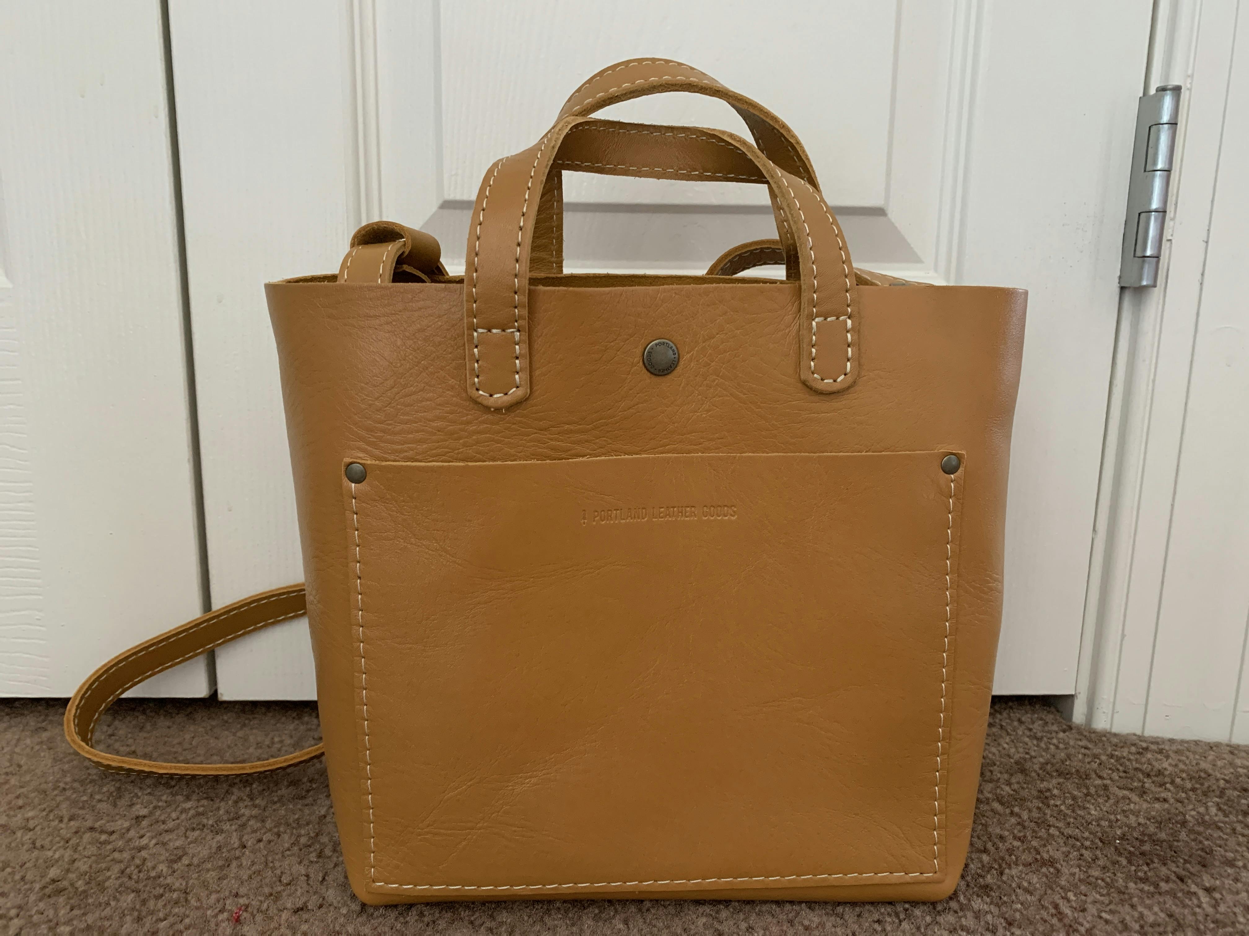 almost perfect crossbody tote