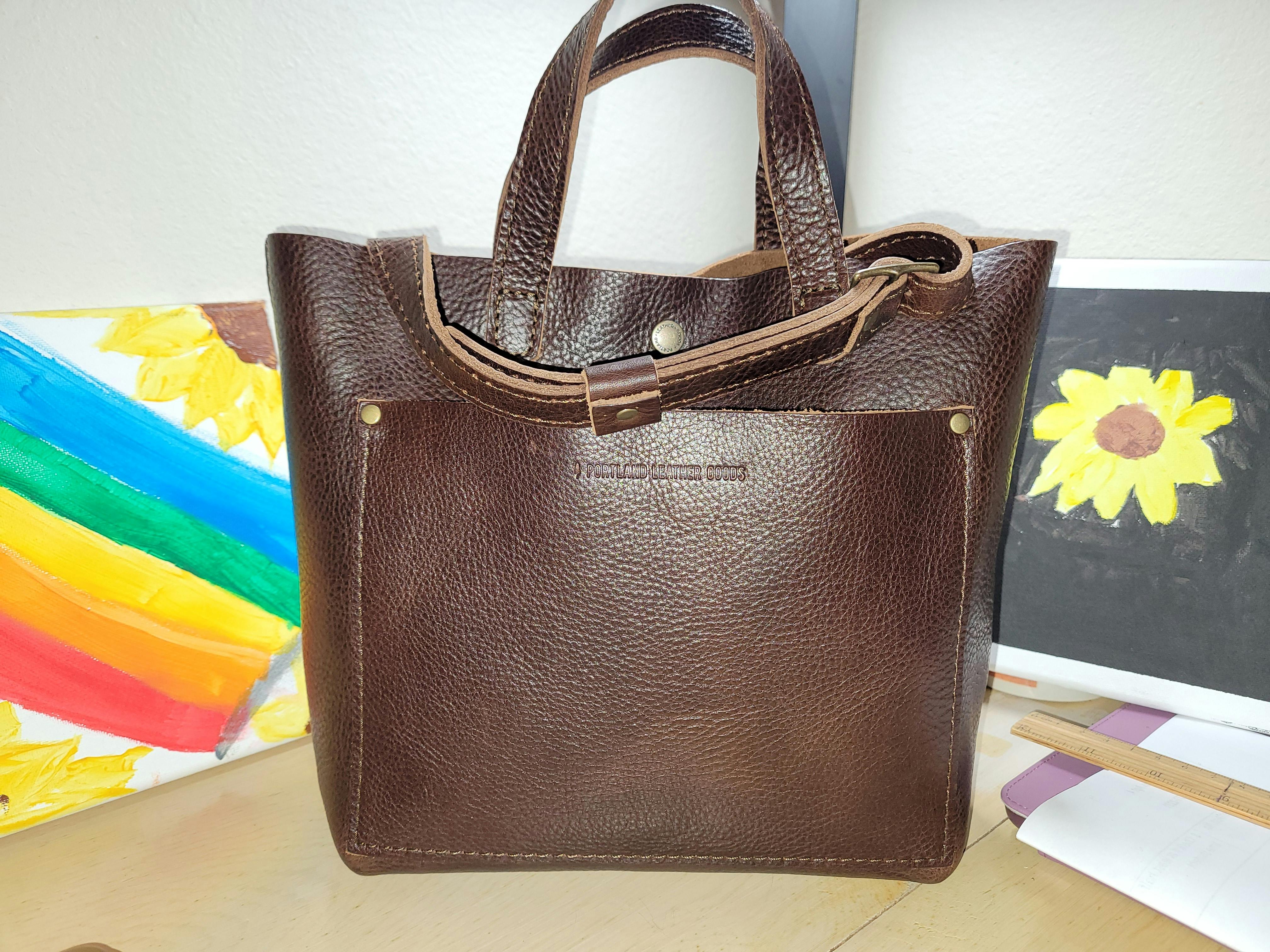 almost perfect crossbody tote
