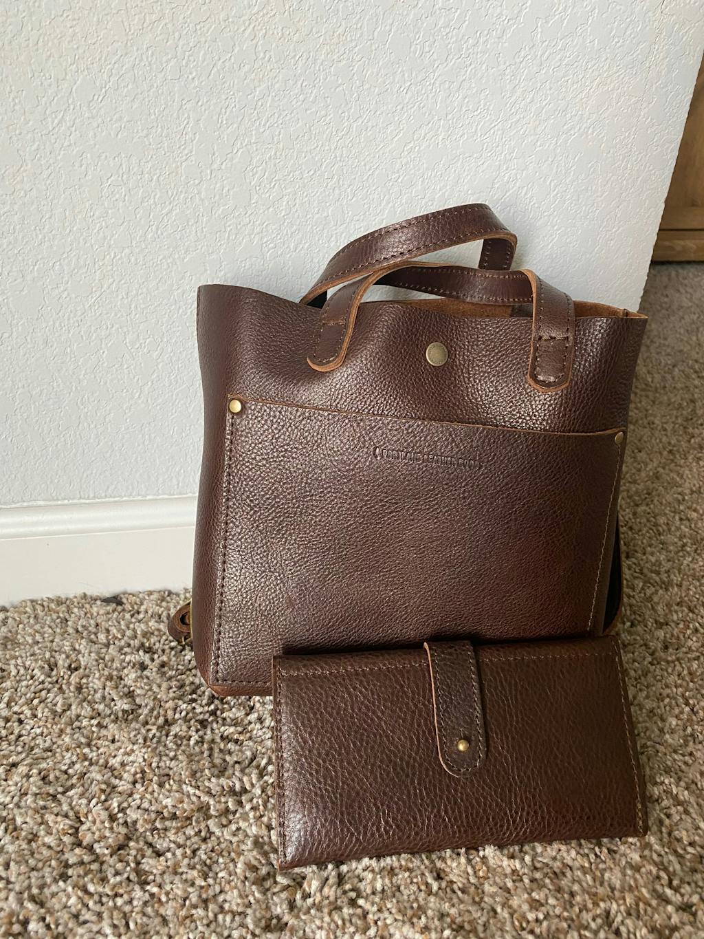 portland leather goods mini crossbody