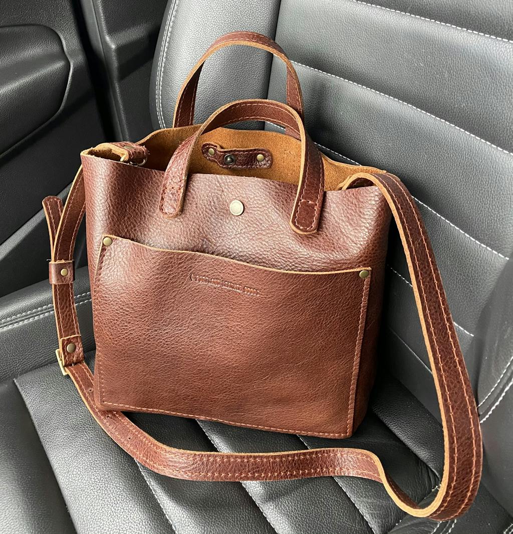 Mini Crossbody Tote Portland Leather Goods