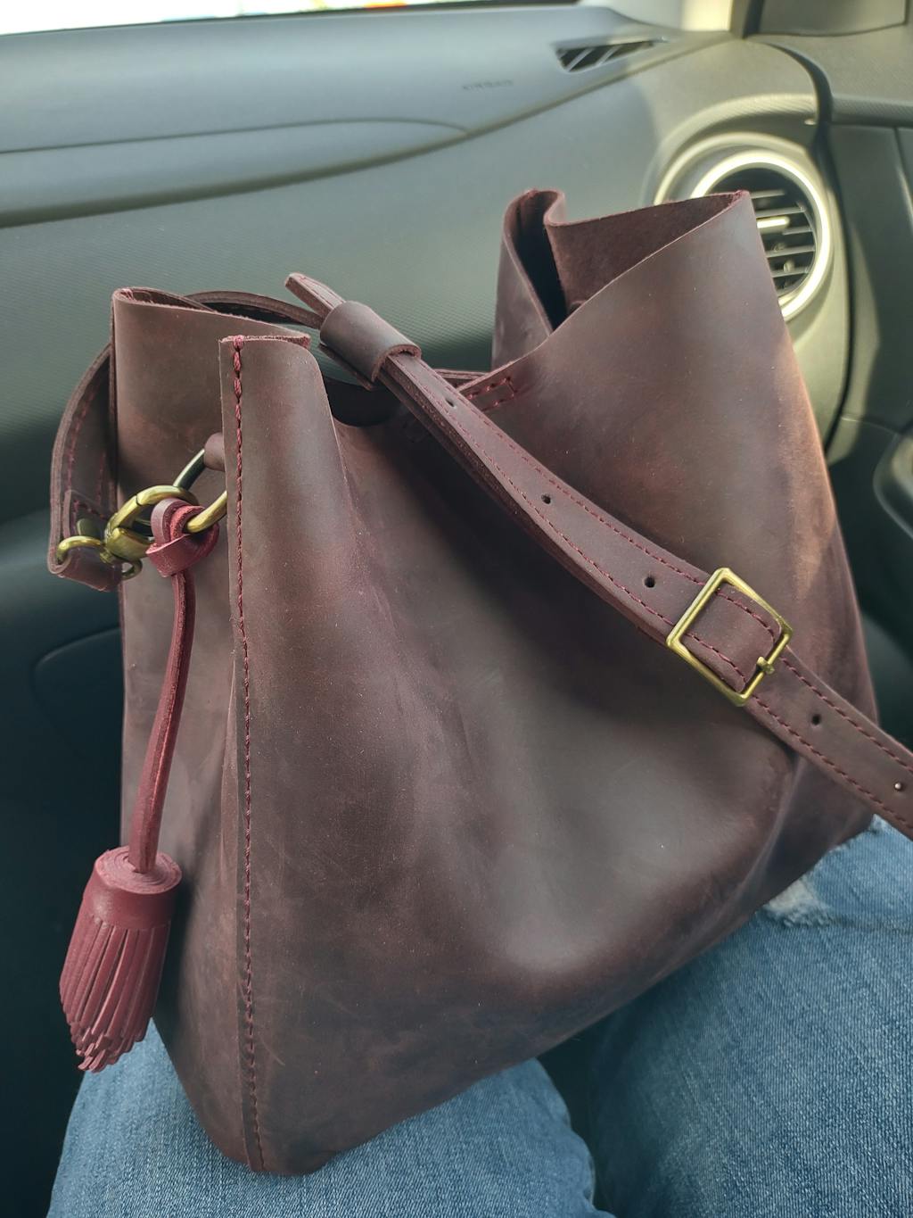 Butterfly Bucket Bag Portland Leather Goods