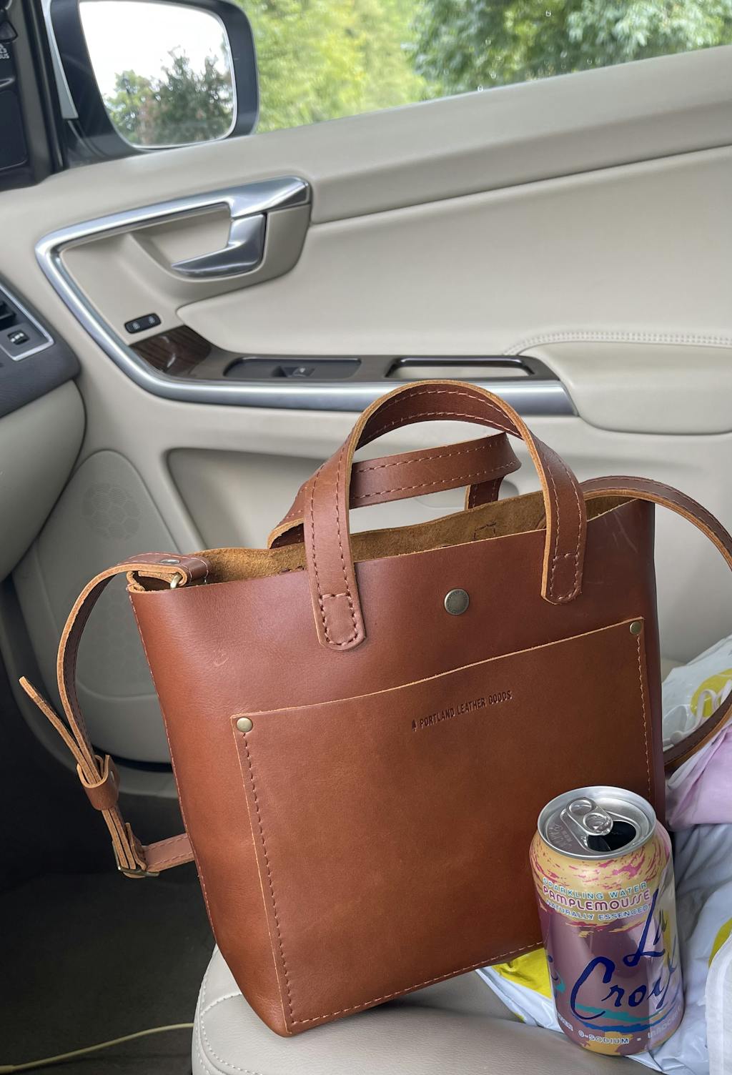 mini crossbody tote portland leather