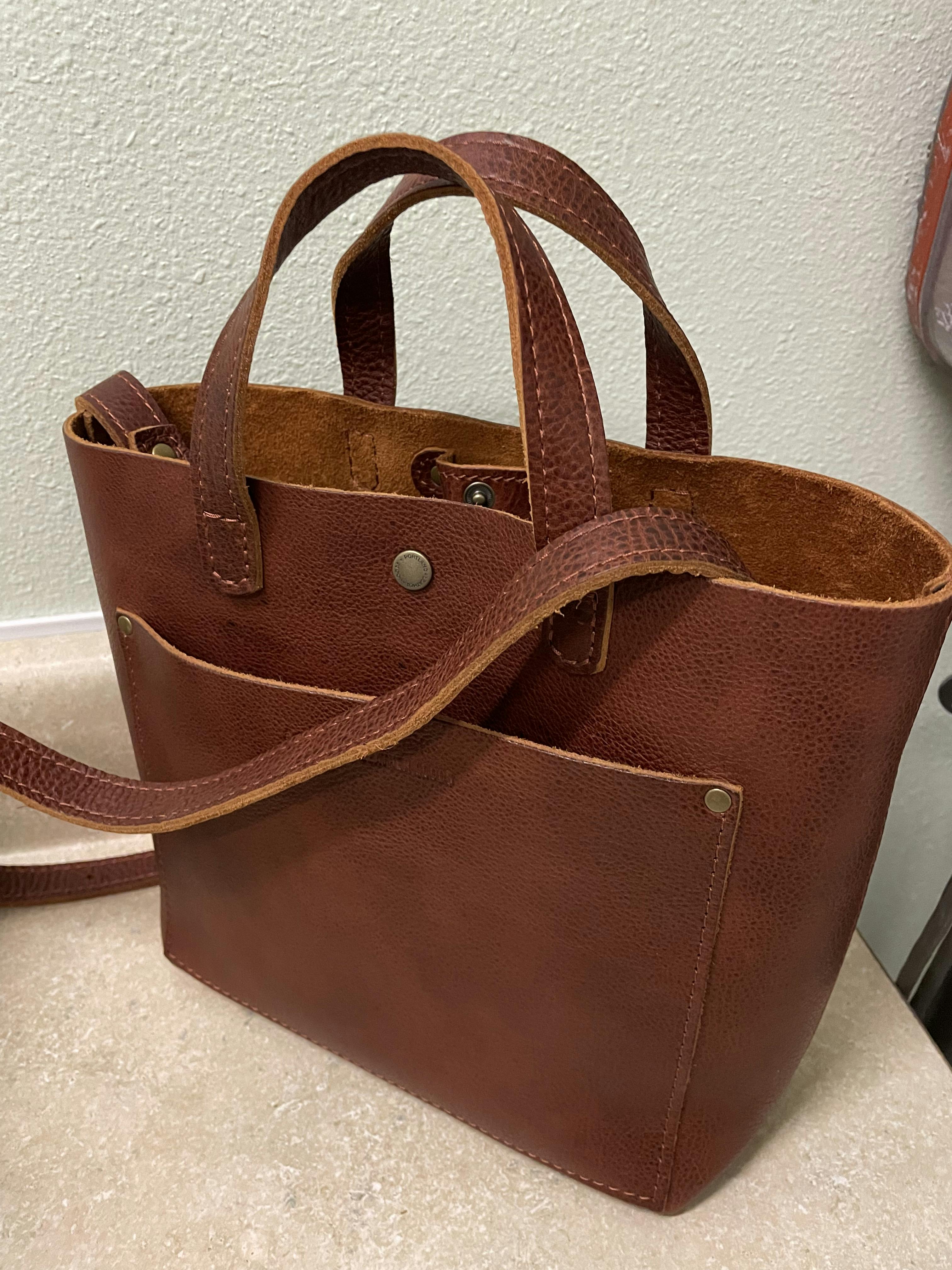Mini Crossbody Tote Portland Leather Goods