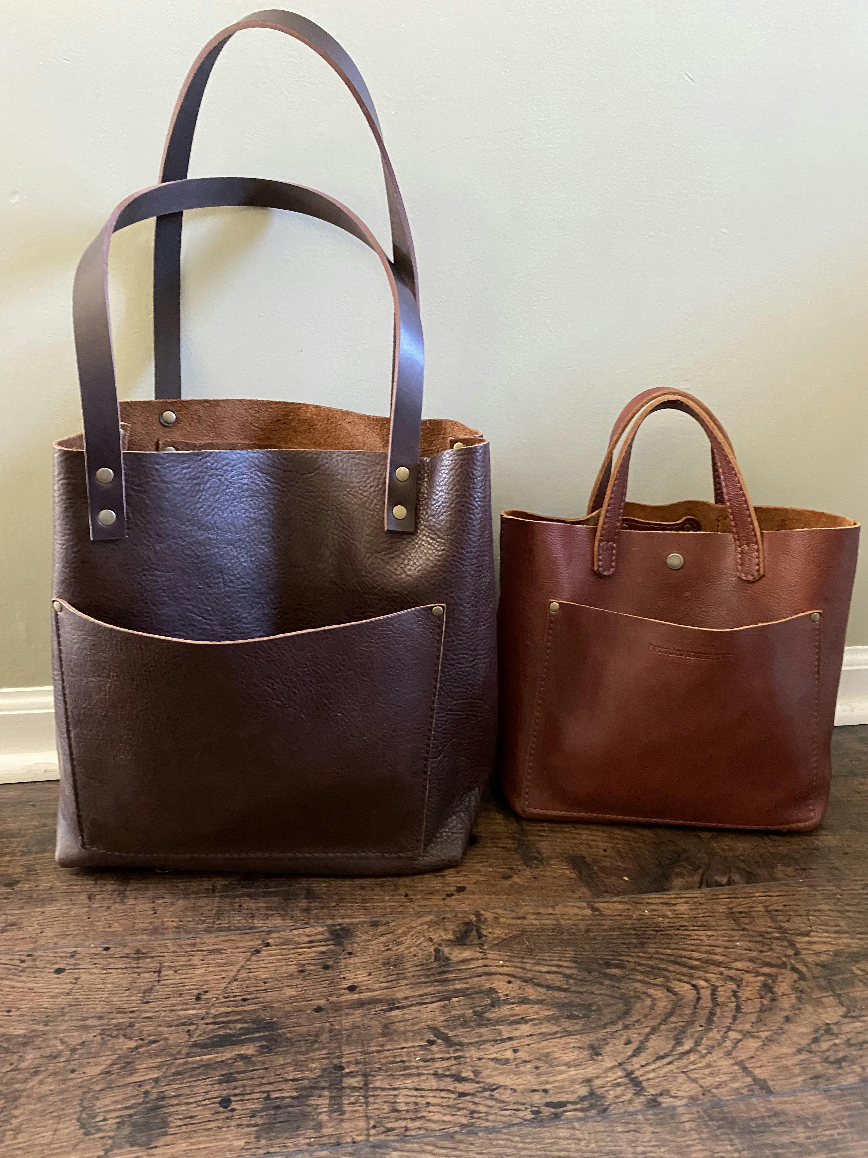 mini crossbody tote portland leather