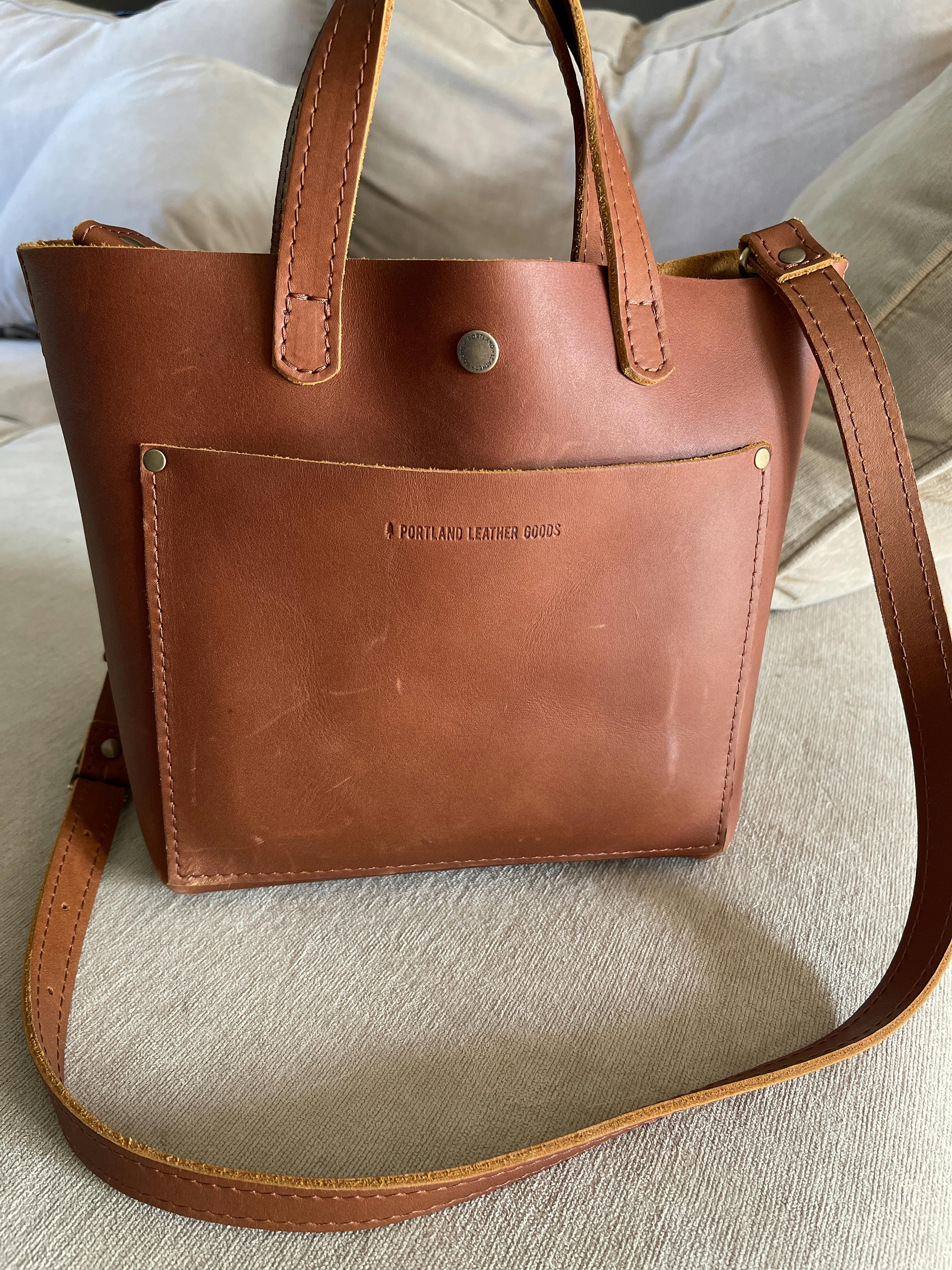 portland leather goods mini crossbody