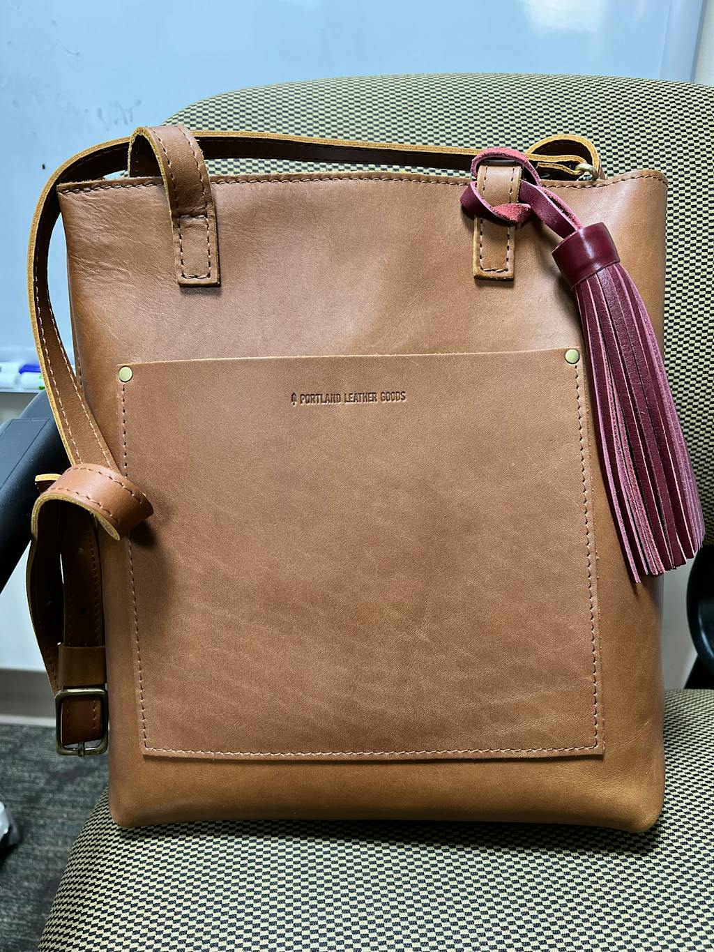 'Almost Perfect' Crossbody Tote Portland Leather Goods