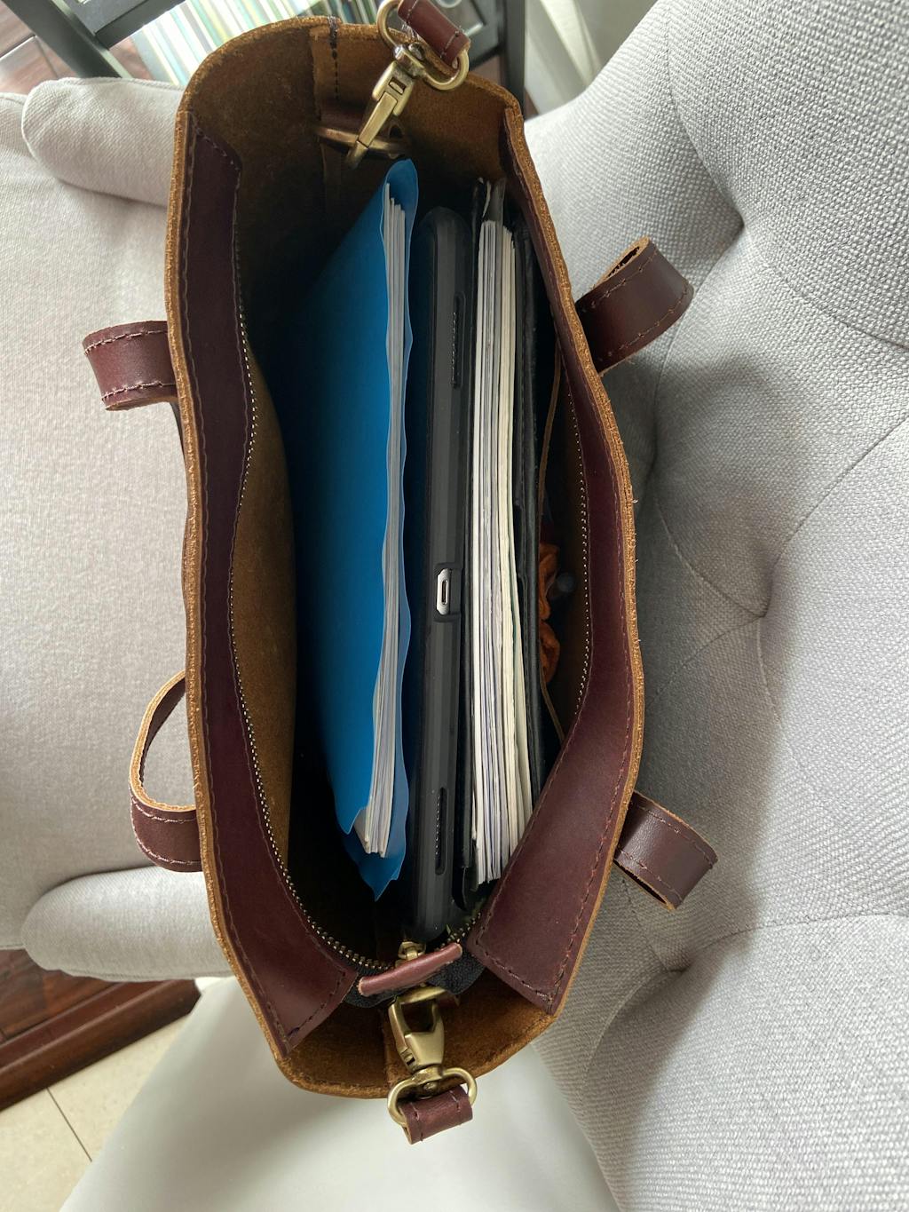 Crossbody Tote Portland Leather Goods