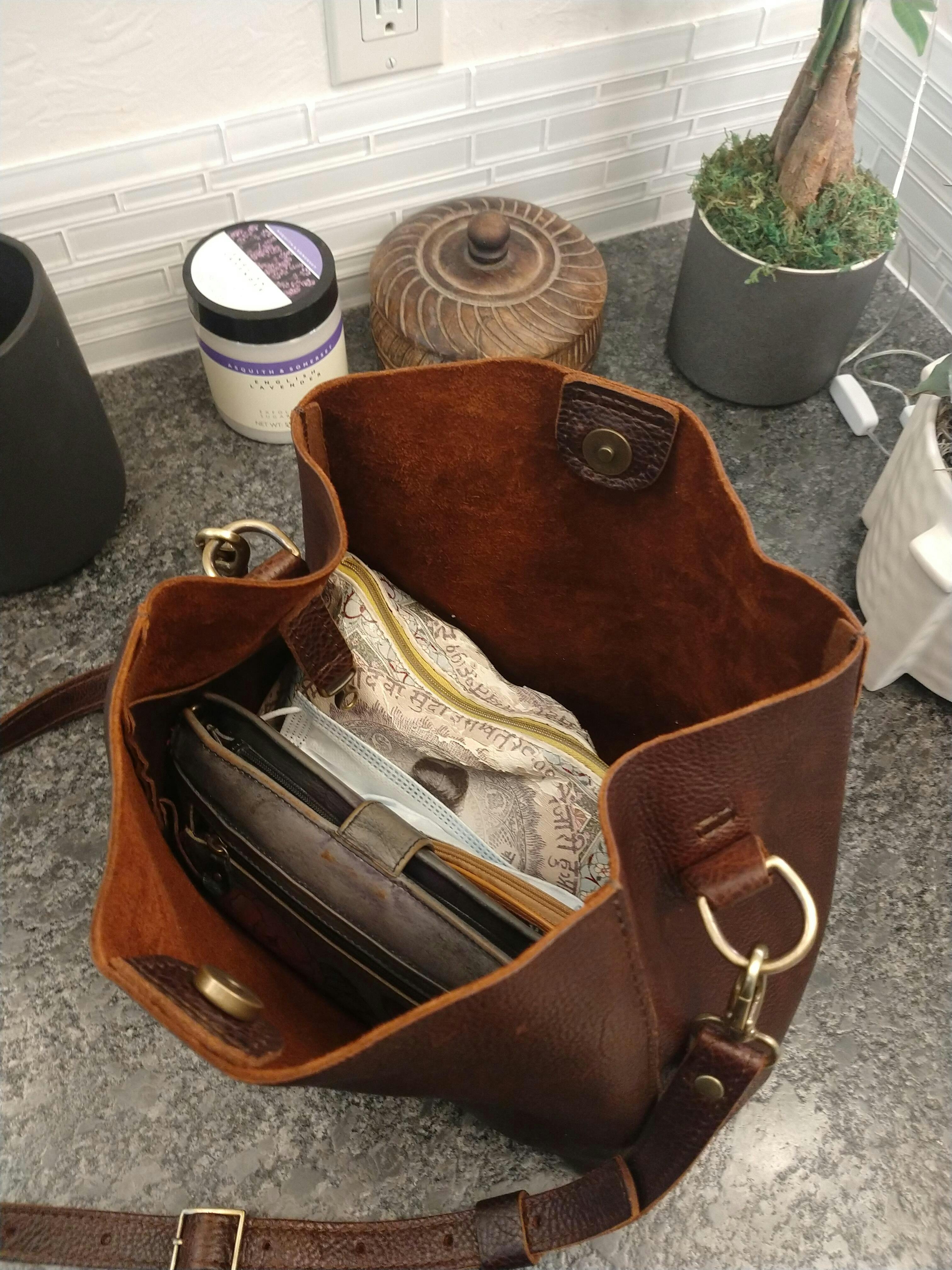 Butterfly Bucket Bag Portland Leather Goods