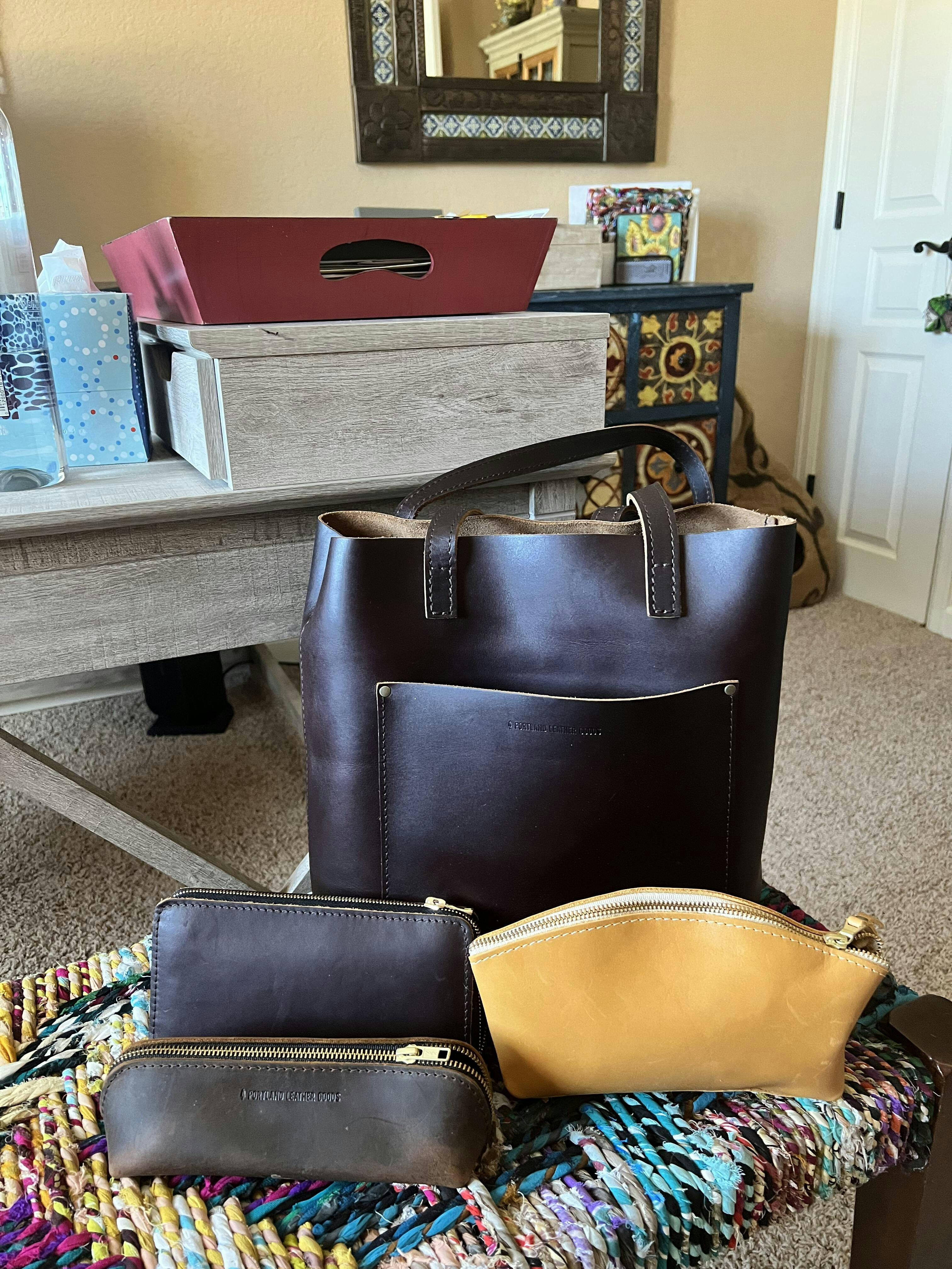 Crossbody Tote Portland Leather Goods