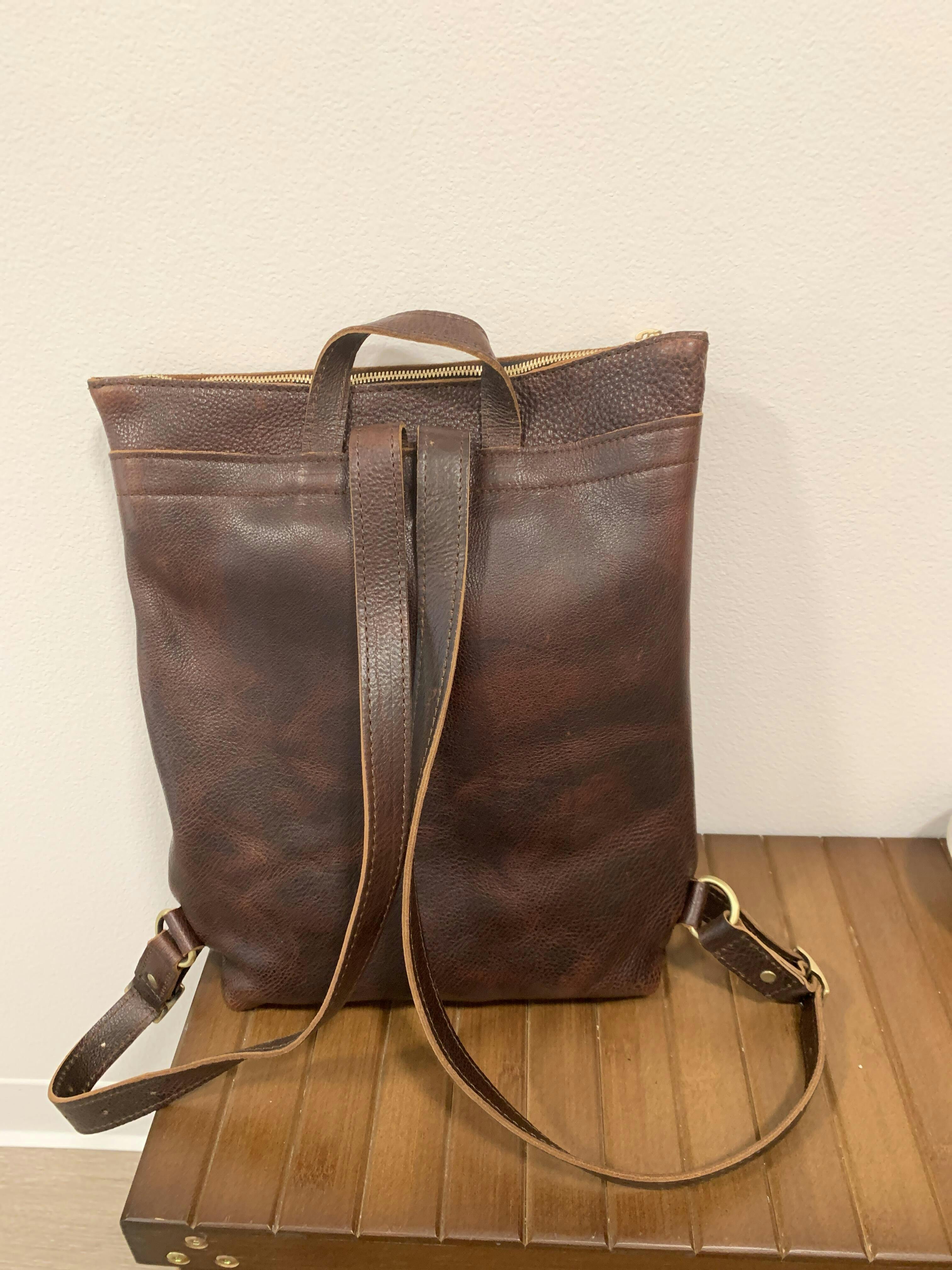 'Almost Perfect' Laptop Backpack Portland Leather Goods