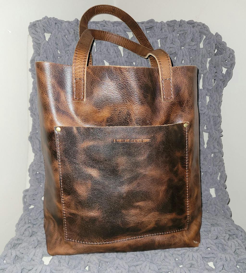 'Almost Perfect' Crossbody Tote Portland Leather Goods