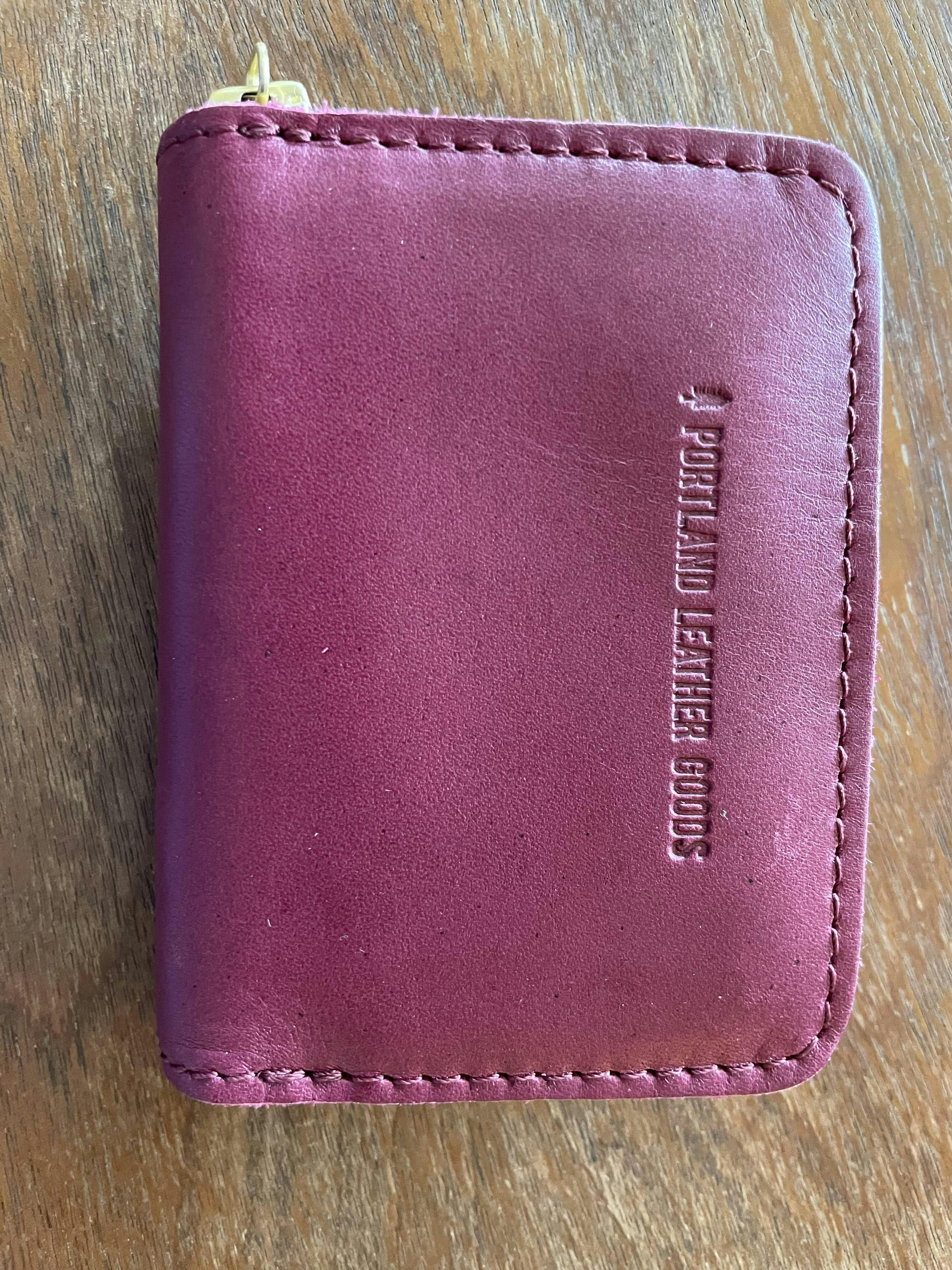 'Almost Perfect' Small Zip Wallet Portland Leather Goods