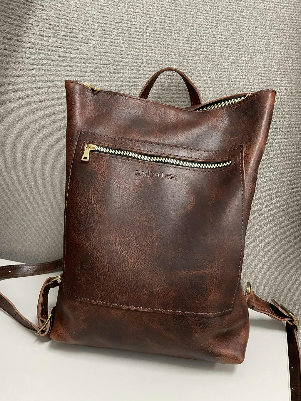 Leather Laptop Backpack Portland Leather Goods