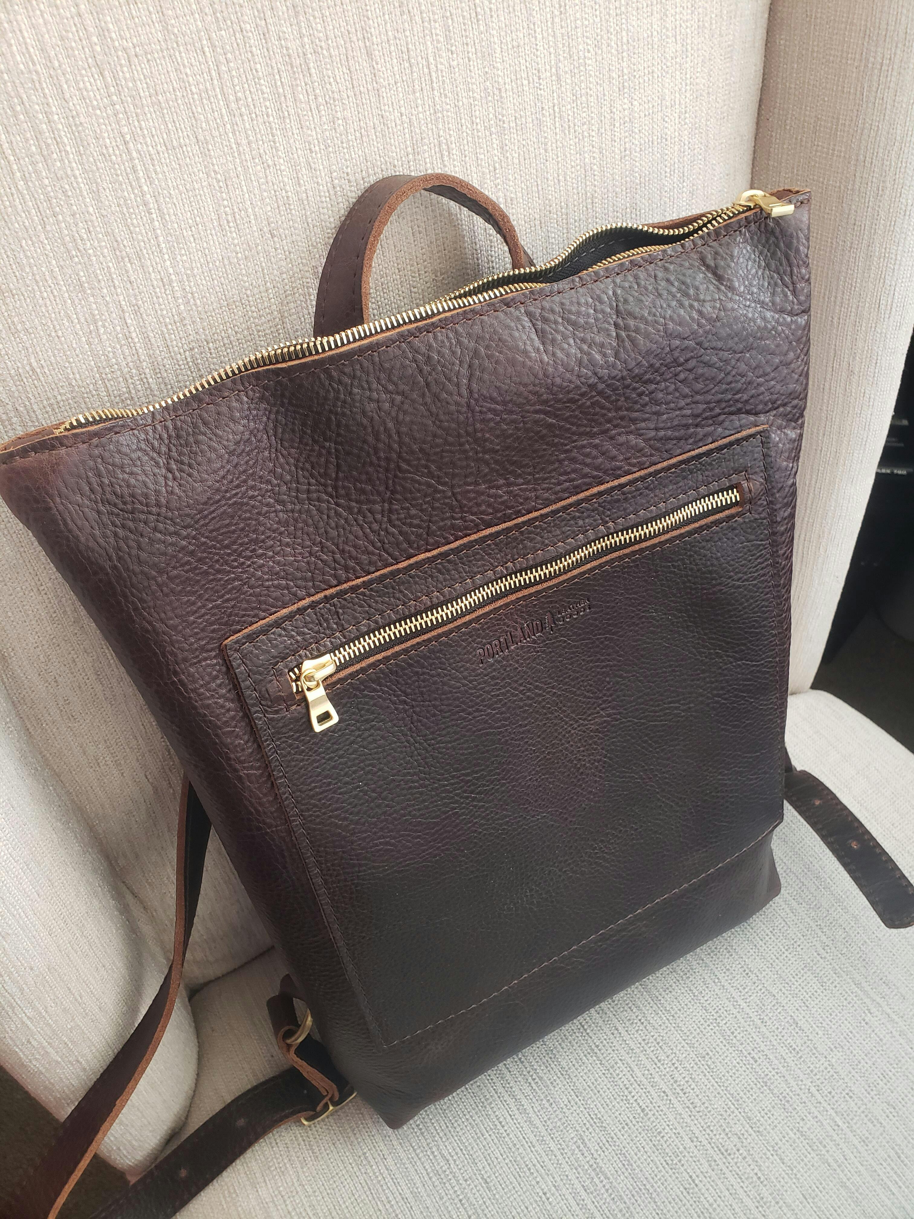 Leather Laptop Backpack Portland Leather Goods