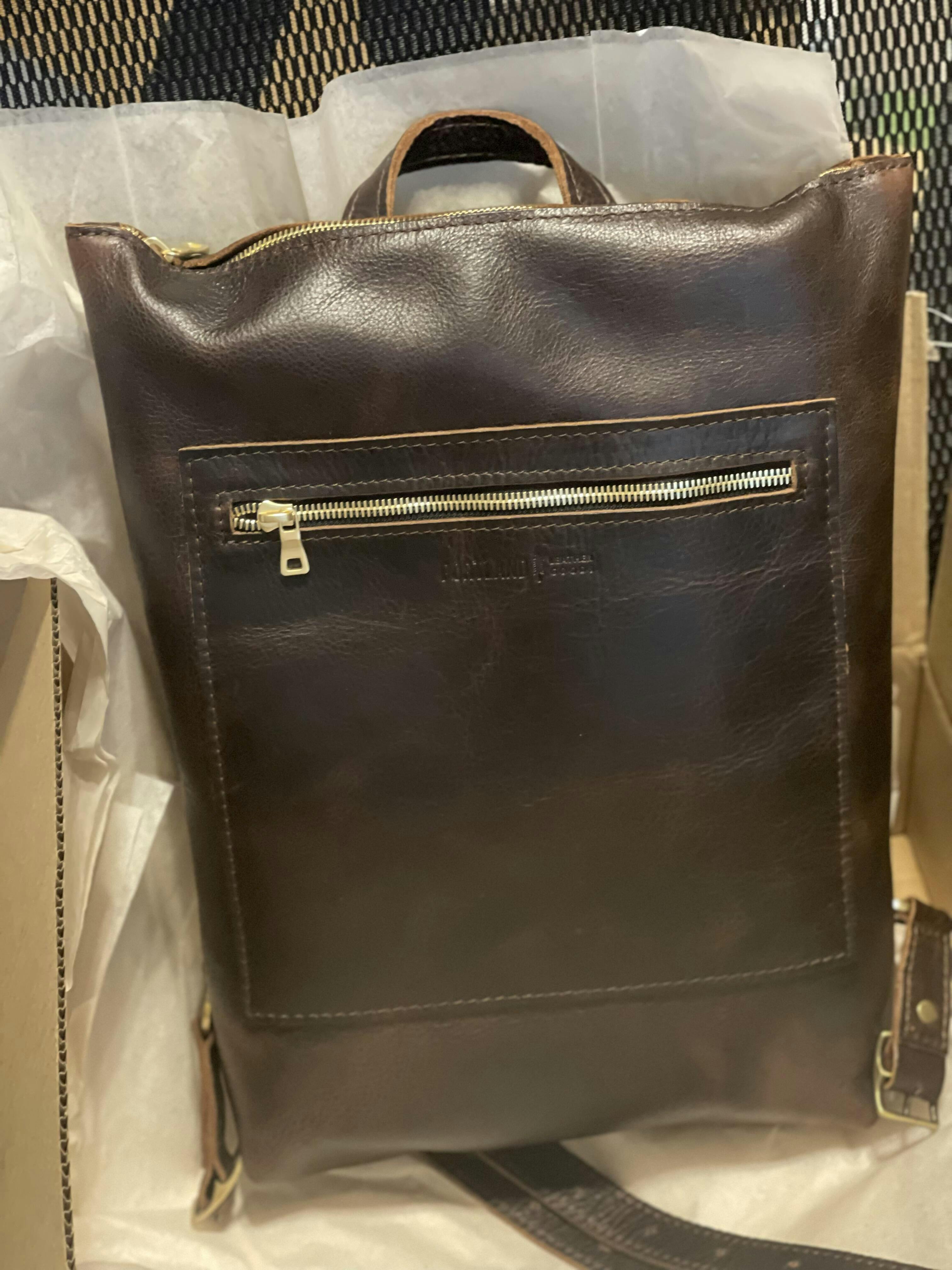 Leather Laptop Backpack Portland Leather Goods