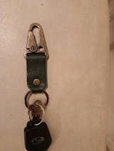 Heritage Brown Belt Loop Keychain: Timeless Addition to Your Keys - Popov  Leather®