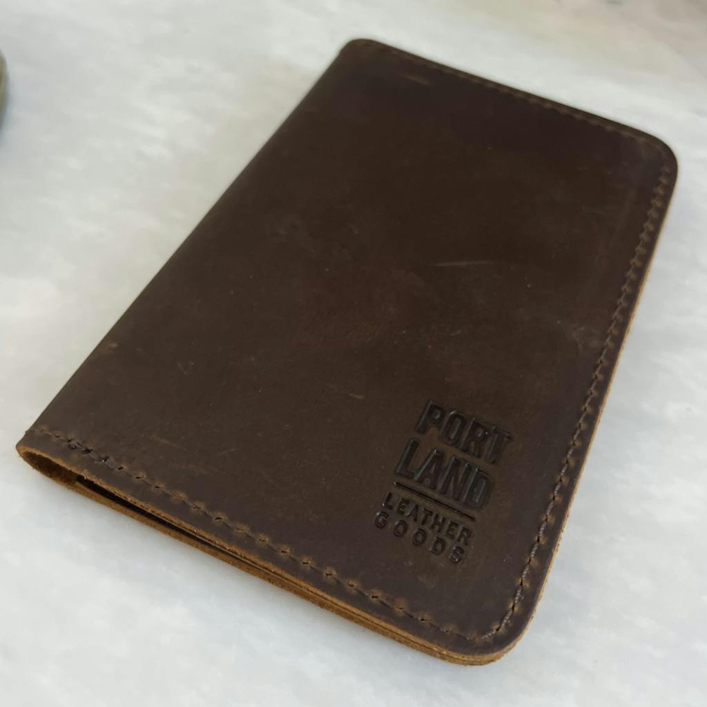 Leather Modern Passport Holder | Portland Leather Goods