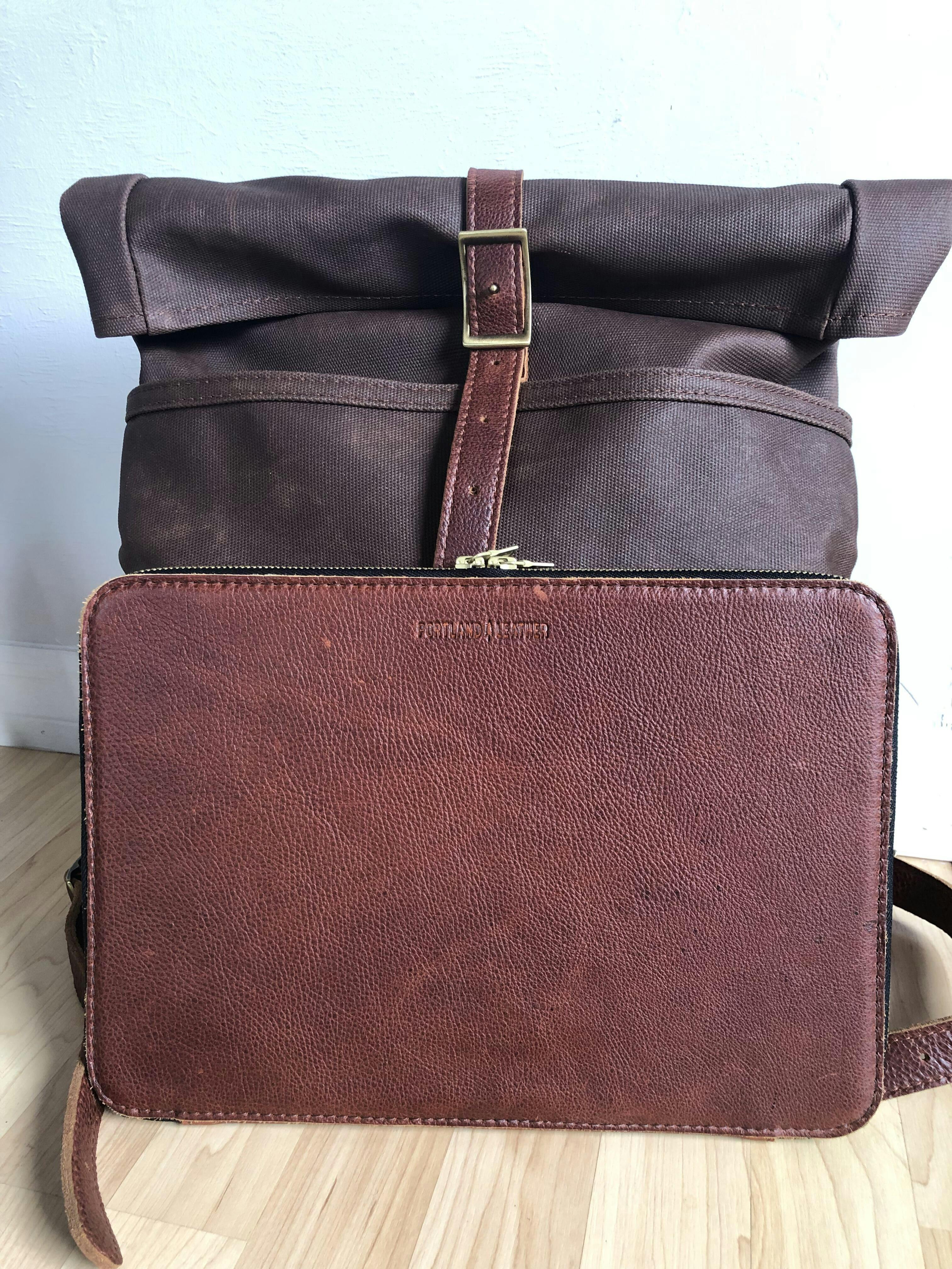 Double Zip Macbook Case | Portland Leather Goods