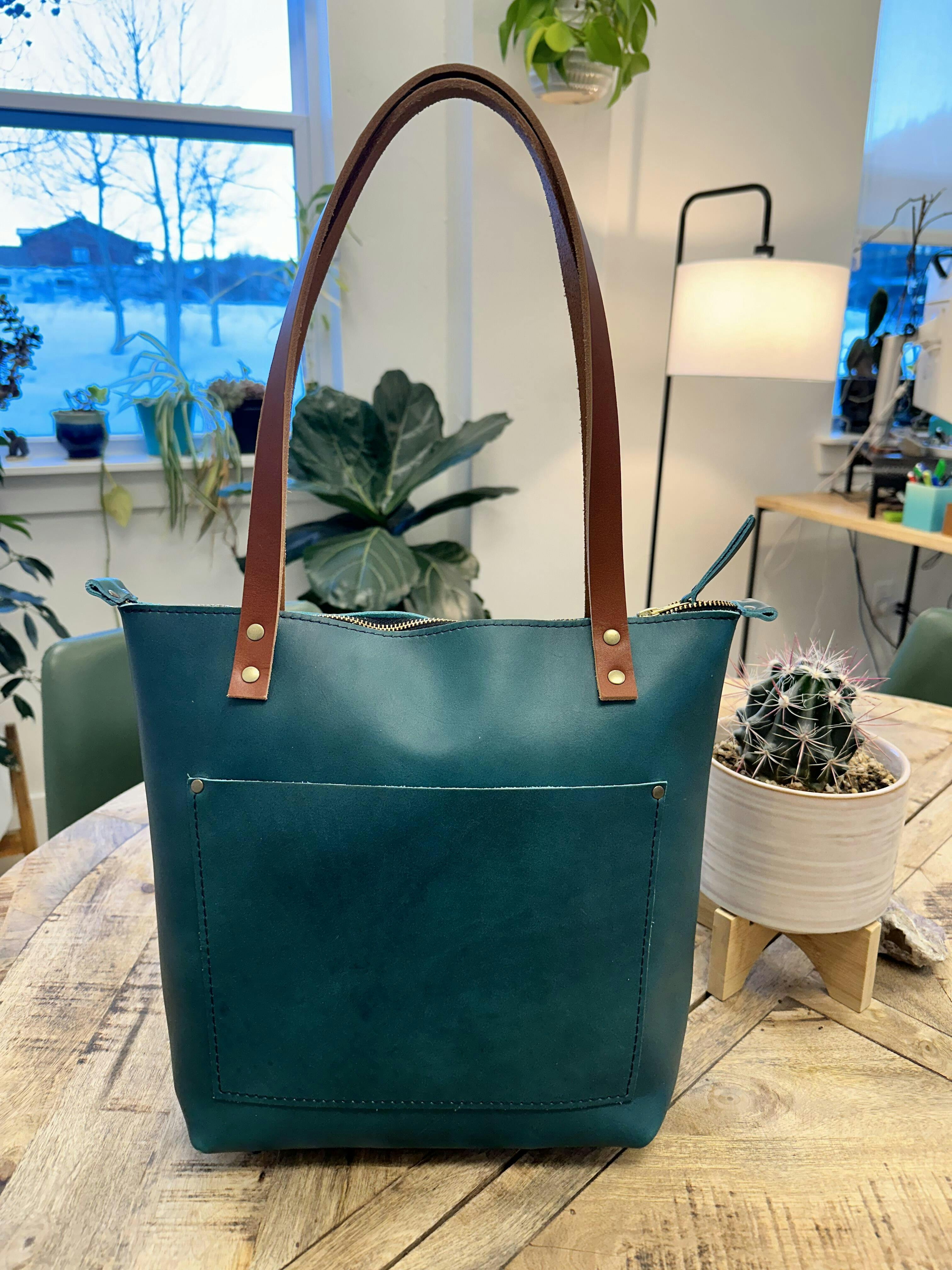'Almost Perfect' Leather Tote Bag Portland Leather Goods