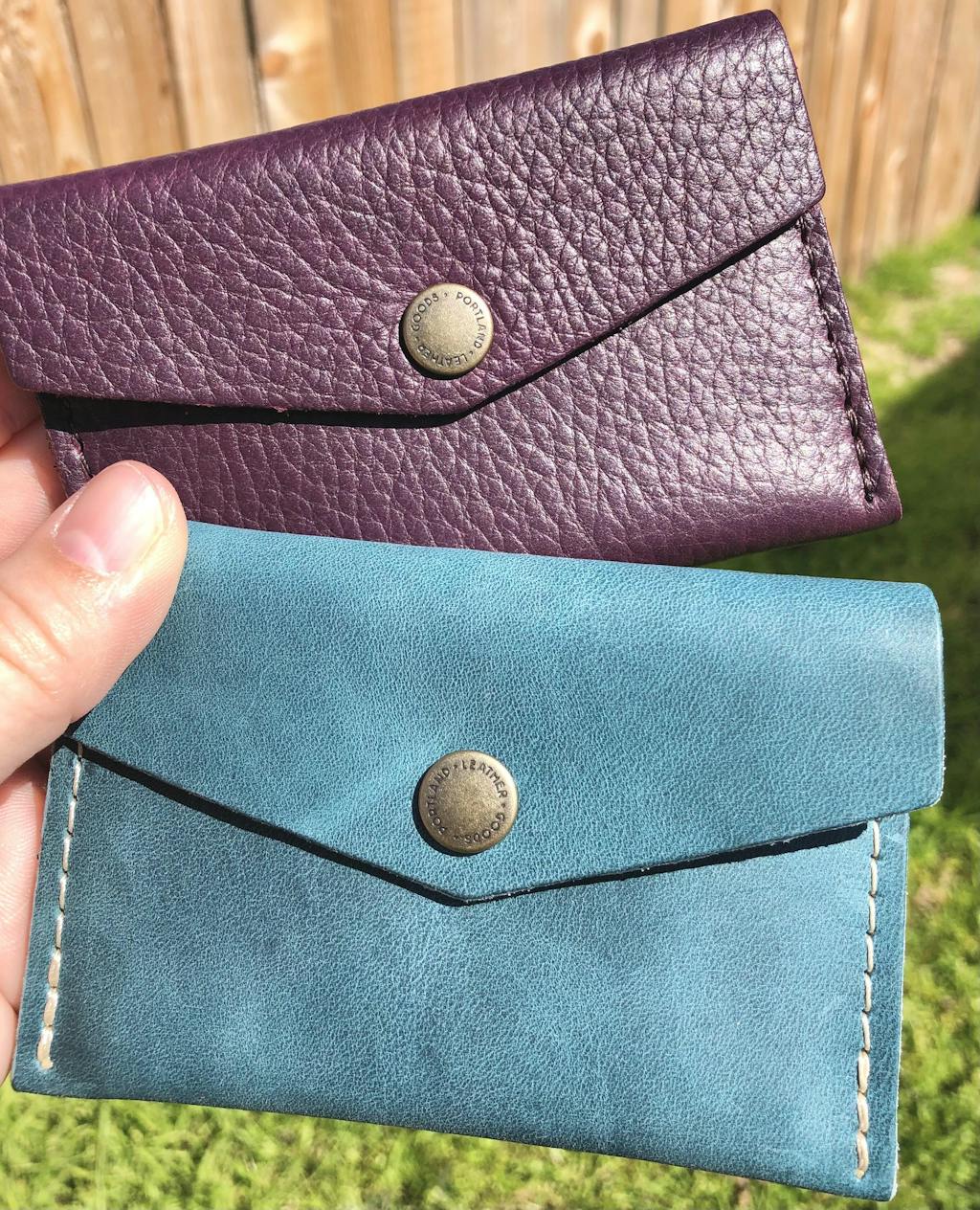 Mini Envelope Wallet Portland Leather Goods