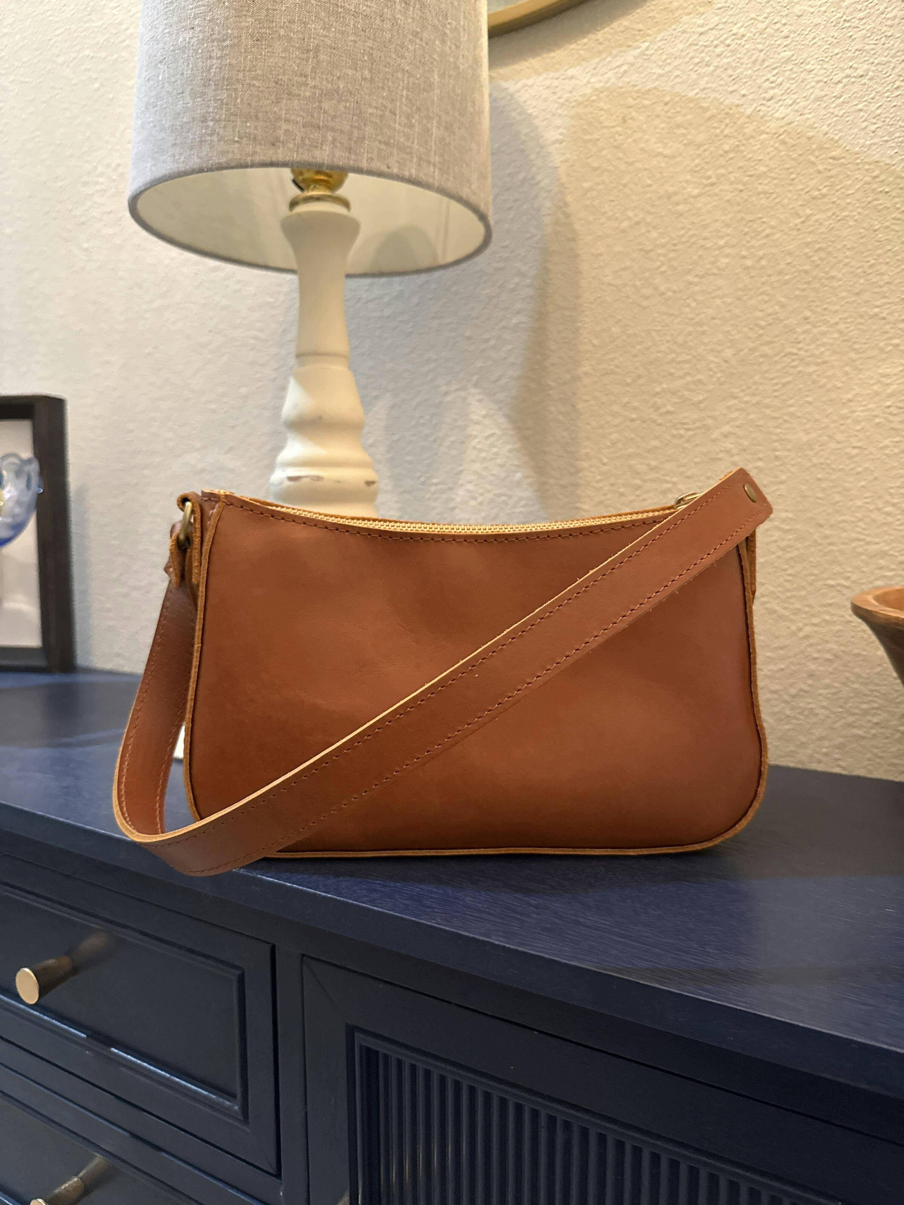Lucy Shoulder Bag (sku: BGT-ALM-PUR) | Portland Leather | Reviews