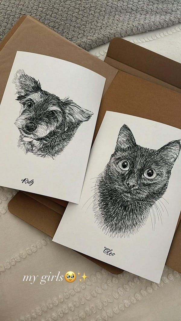 Portrait Sketch of your pet