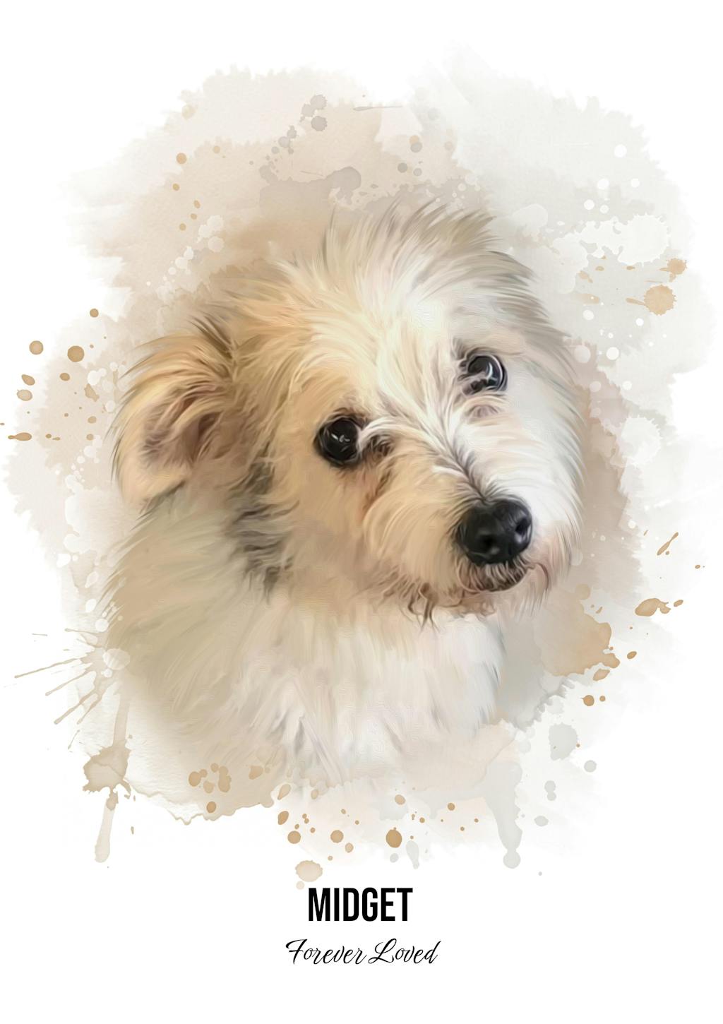 Watercolour Pet Illustration