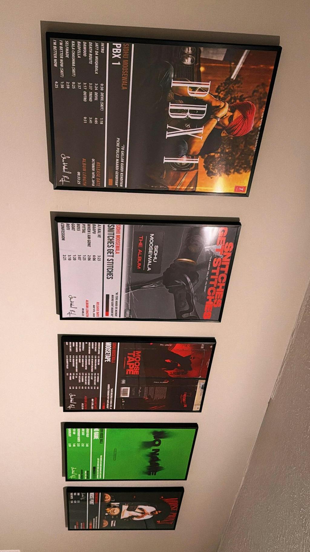 Sidhu Moosewala - PBX 1 | ALBUM POSTER