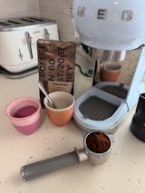 Raspberry Beret Ceramic Travel Cup