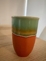 Coral Dreaming Ceramic Travel Cup