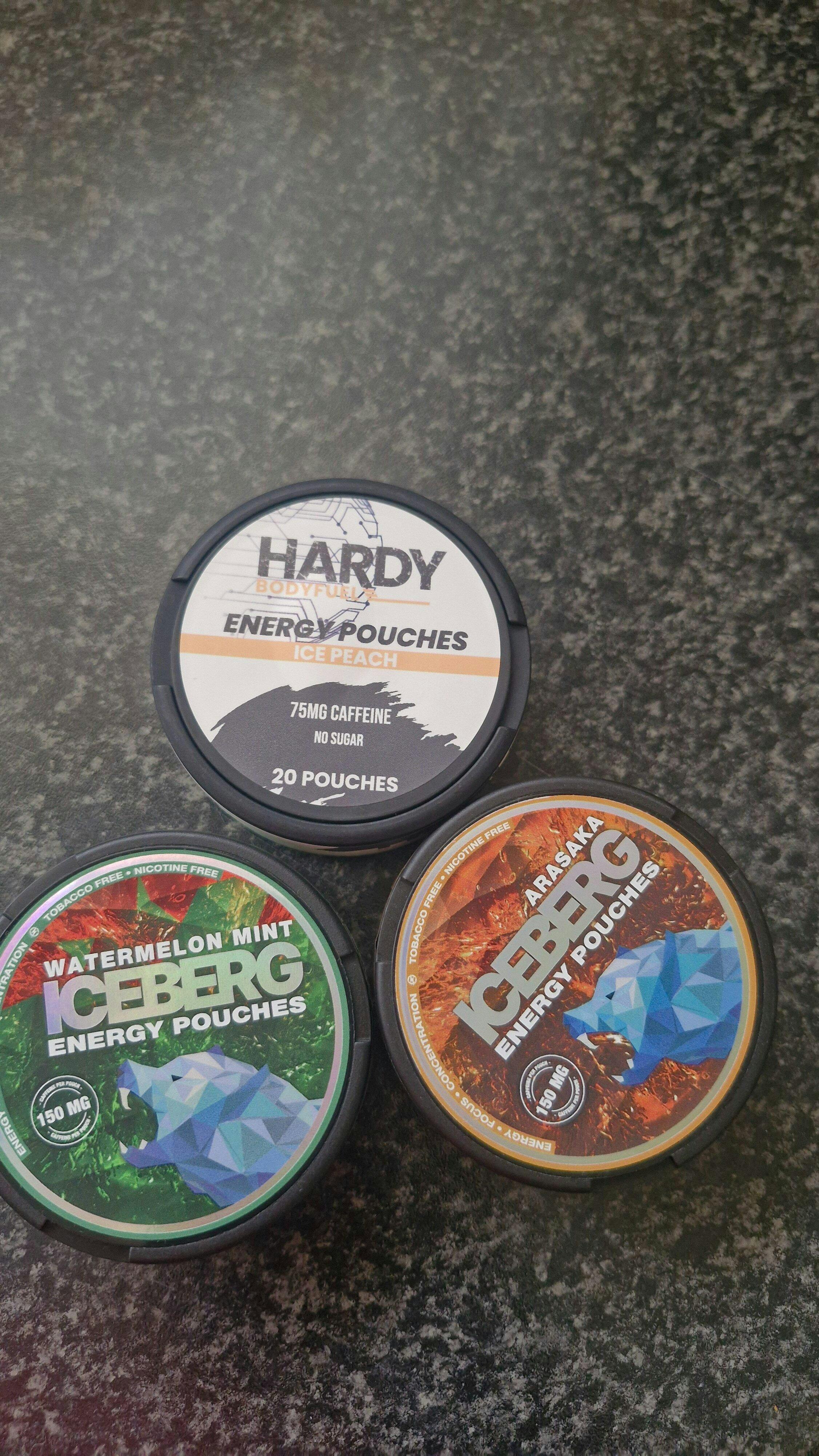 HARDY Ice Peach Pouches | HARDY Energy Pouches | Pouch World