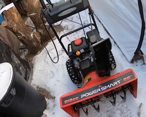 26'' 212cc Two Stage Self-Propelled Gas Snow Blower w/ Electric Start DB7109B