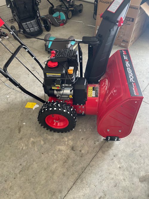 24'' 212cc Two Stage Self-Propelled Gas Snow Blower w/ Electric Start DB7109A