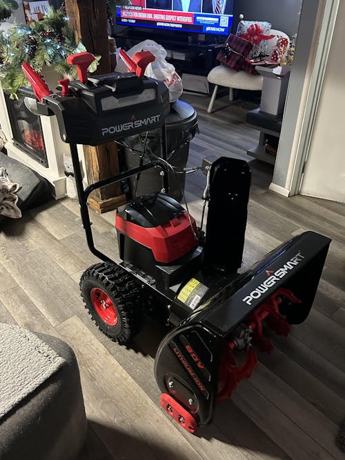 80V 24'' Two Stage Self-propelled Cordless Snow Blower HB2805