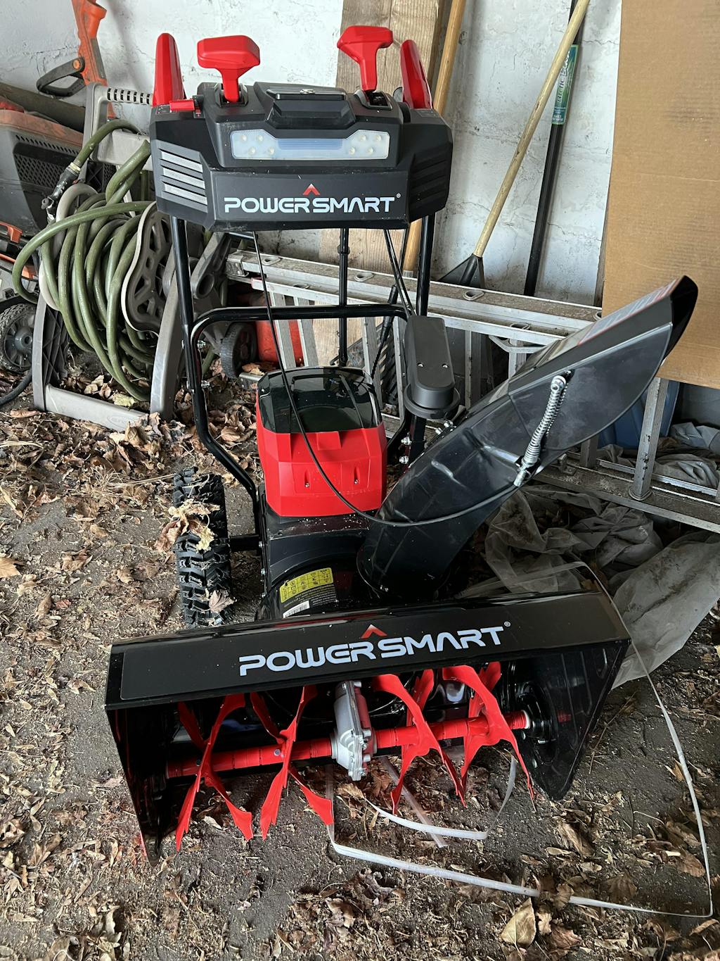 80V 24'' Two Stage Self-propelled Cordless Snow Blower HB2805