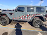 Cheetah Print JL Rear Inner Fenders