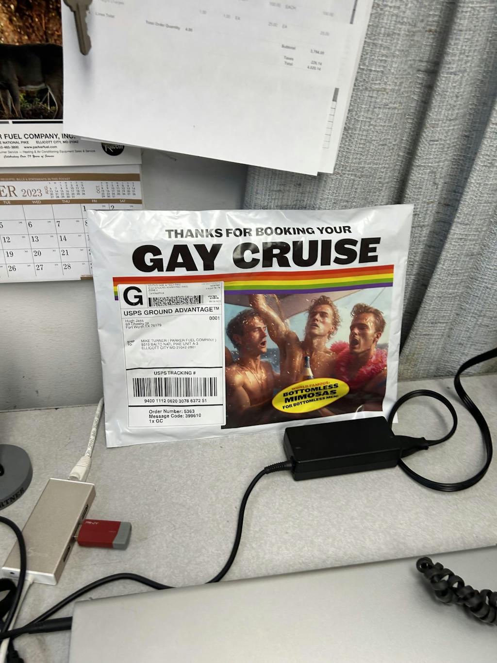 Send Gay Cruise Prank Mail Embarrassing Mail Pranks