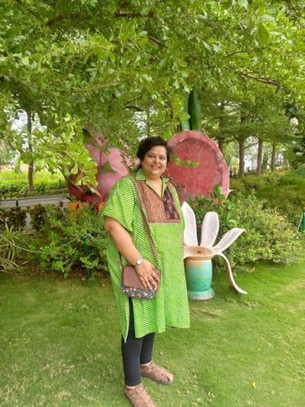 Leheriya Bliss Ajrakh Kaftan