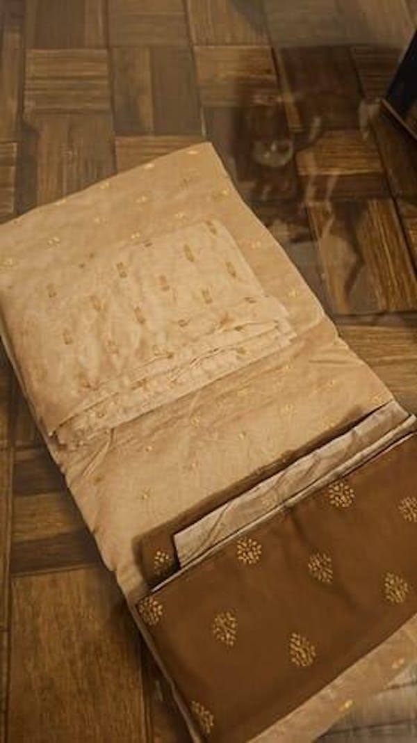 Sunehri-Golden Buta Chanderi Saree