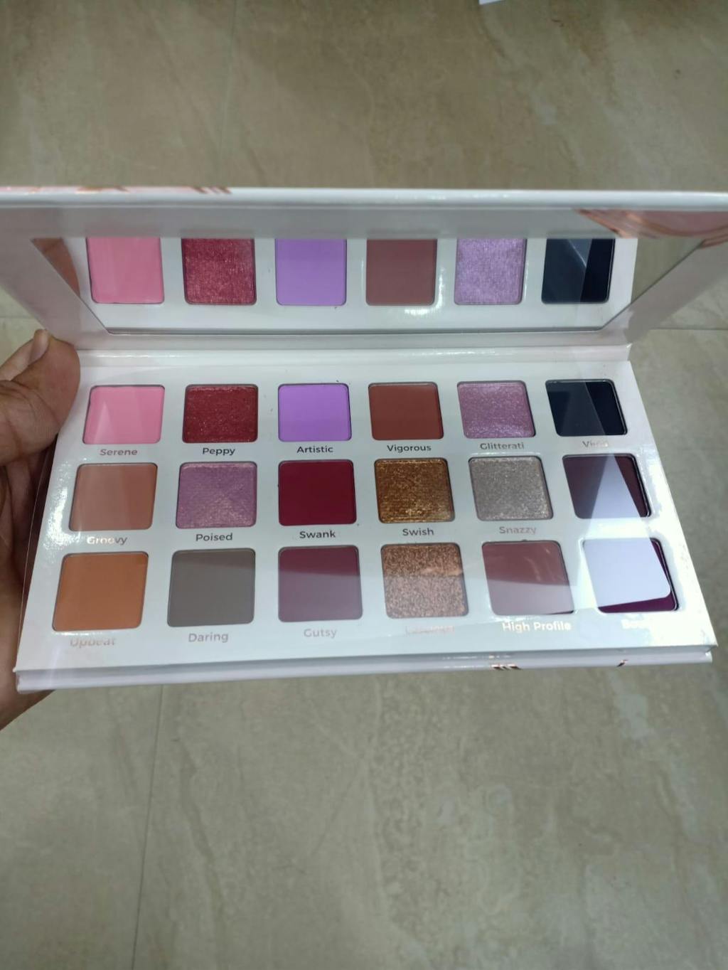 Buy most pigmented eyeshadow palette with No Fallout The Showstopper