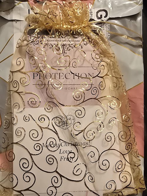 Protection Cotton Scarf w/ Canvas Bag (Ivory, Organic Yarn))