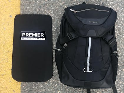 Premier Body Armor Vertx Commuter Backpack Panel 11 x 26 Level IIIA Black