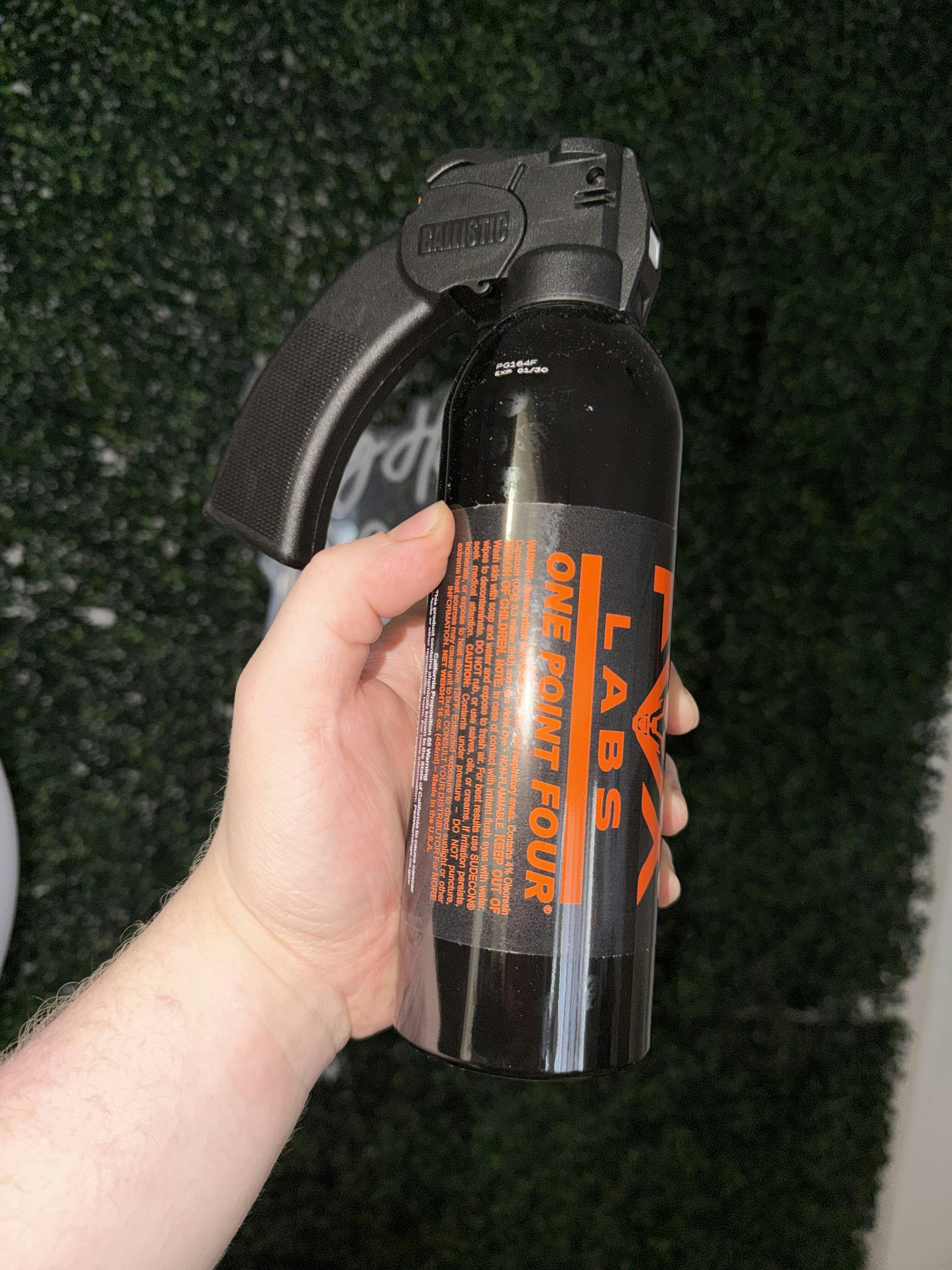 Fox Labs One Point Four 16oz Pistol Grip Pepper Spray | Police